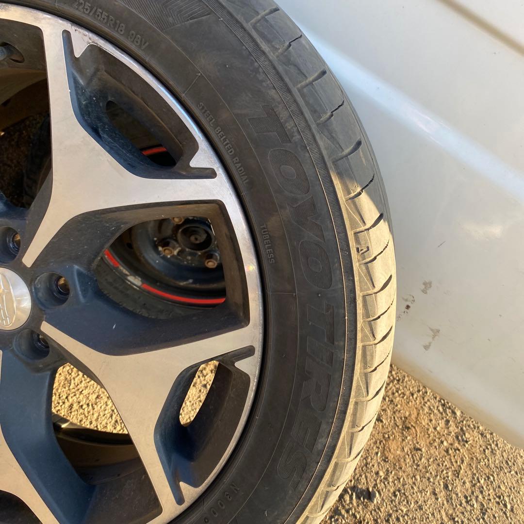 225/55R18 タイヤ・ホイールセット 4本