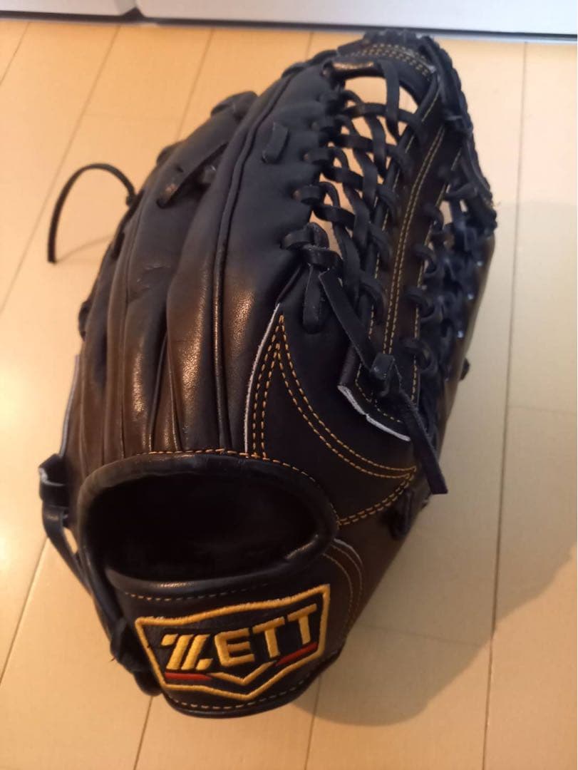 ZETT 軟式用グローブ 右利き 外野用(プロステータス)