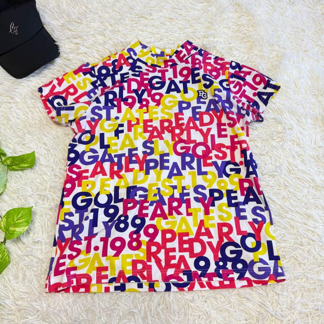 【パーリーゲイツ】美品 セットアップ モックネック スカート 2 レディース