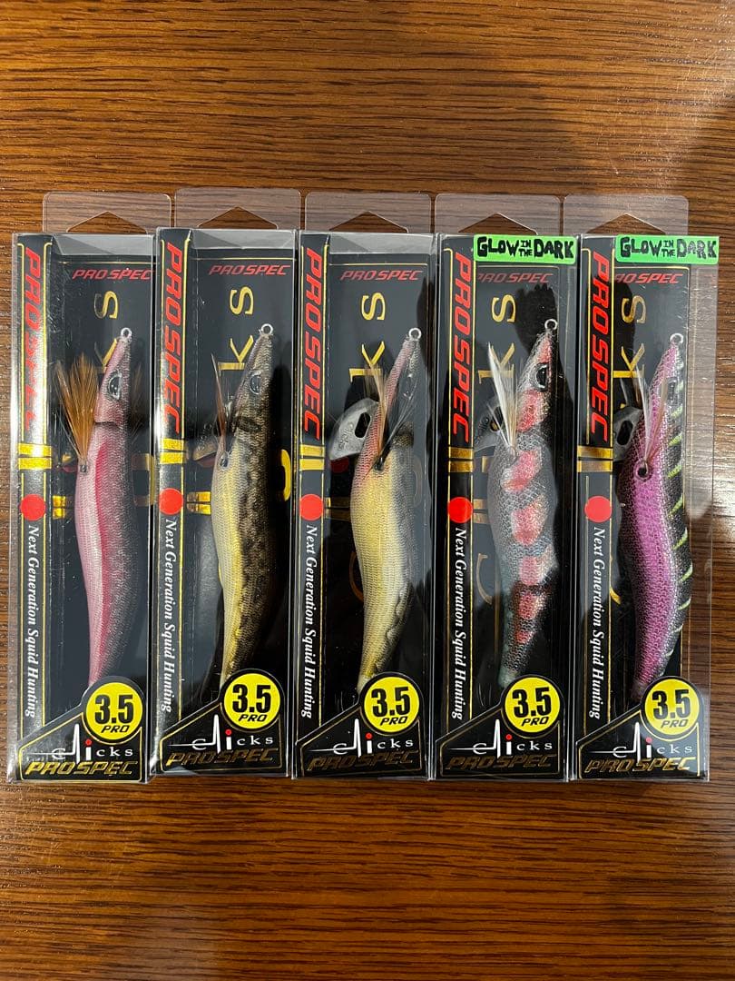 クロノ　PRO SPEC 3.5インチエギ 9色セット（限定色アリ）