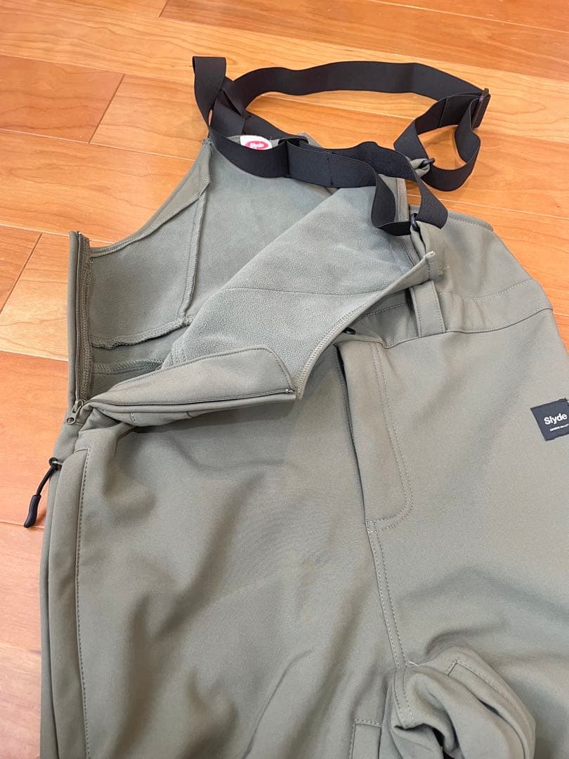 新品！スライド メンズ スノーボード ウェア ビブパンツ　S