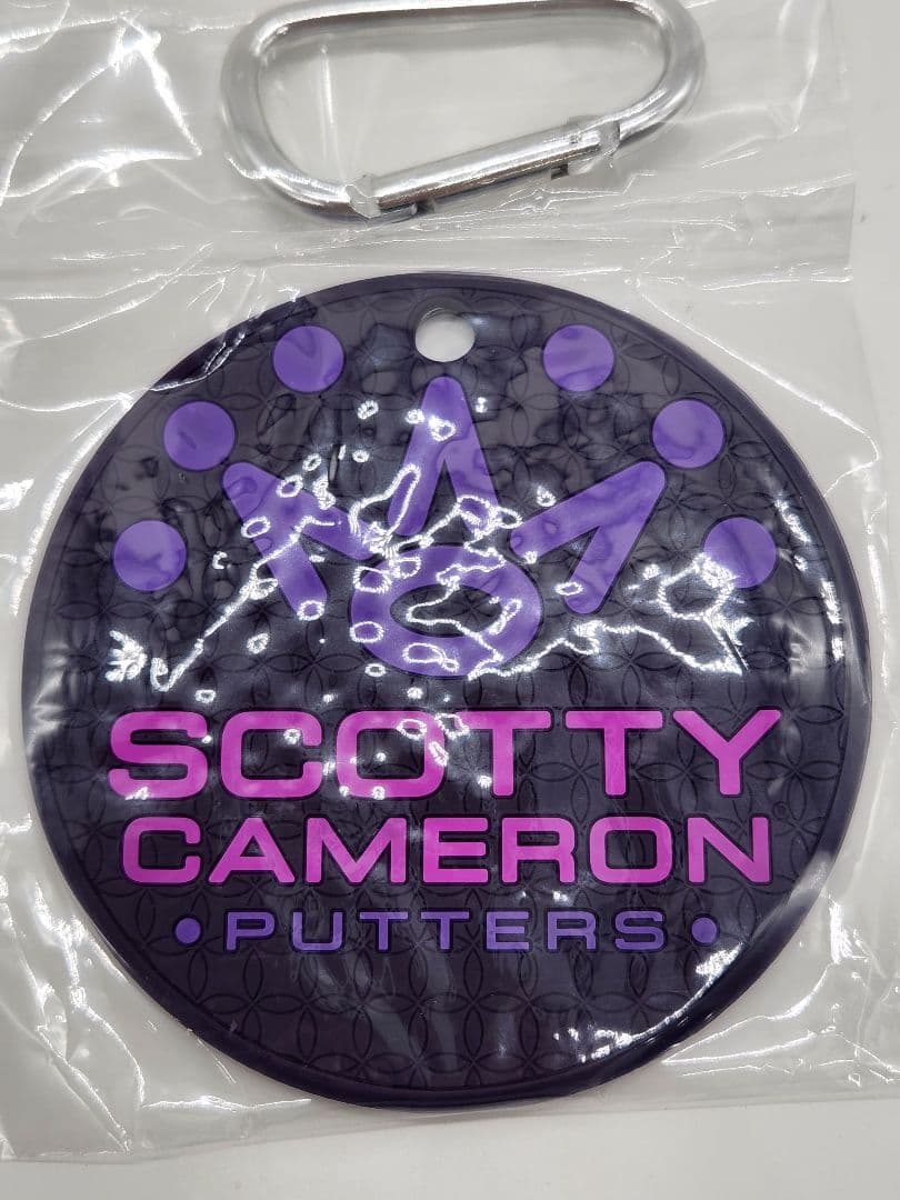 Scotty Cameron ゴルフタグ 紫