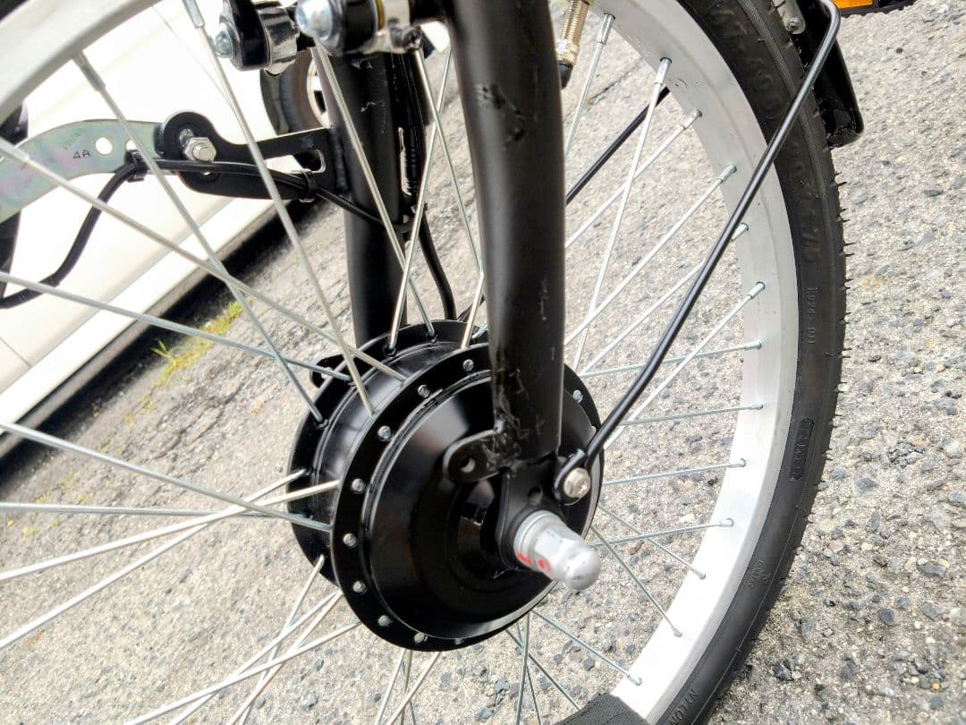☆Su様☆ルミクロ 折り畳み電動アシスト自転車 １年保証 k358☆