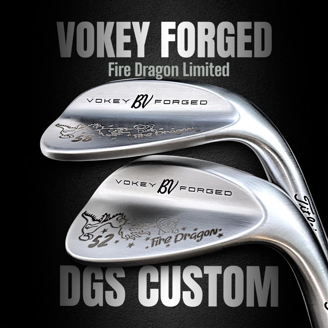 日本限定！精密鍛造VOKEY Forged★ファイヤードラゴン 52&58セット