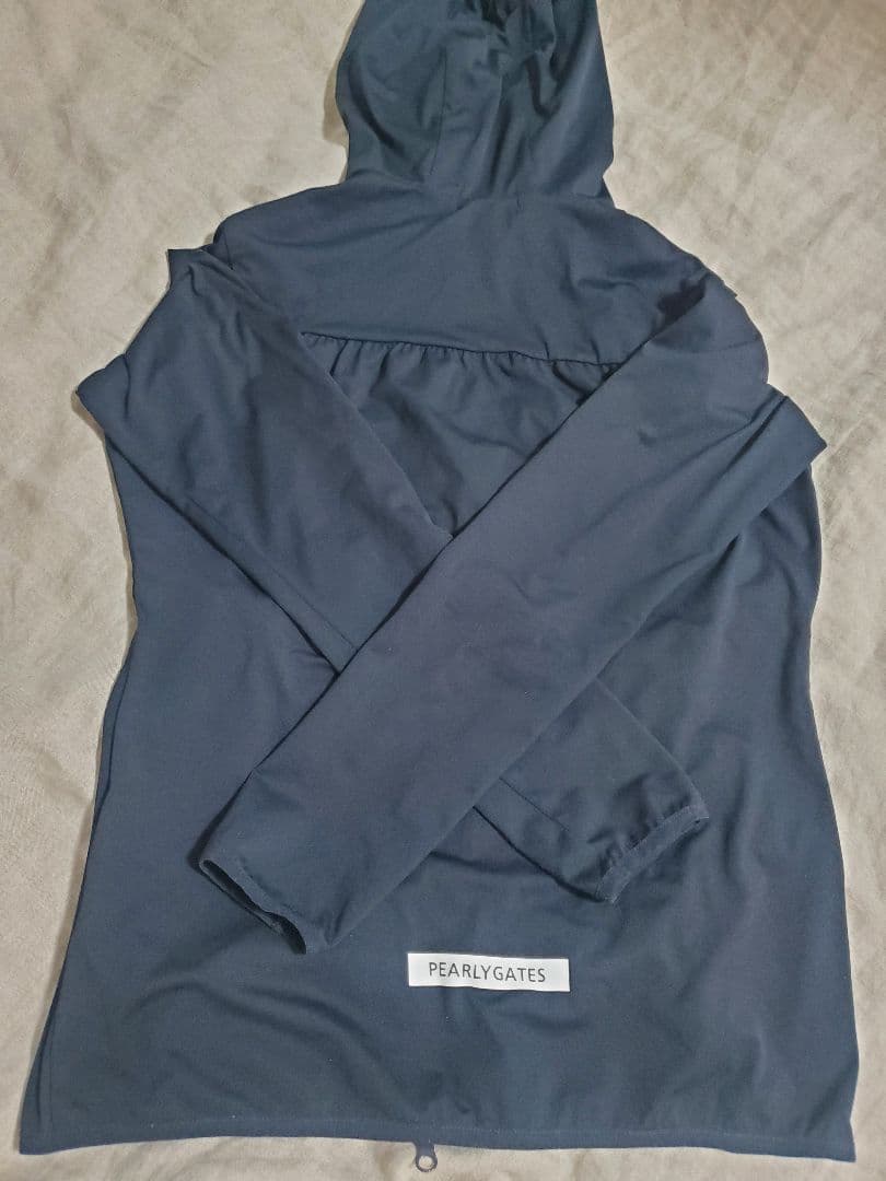 美品　PEARLY GATES UVカット パーカー サイズ0　ネイビー
