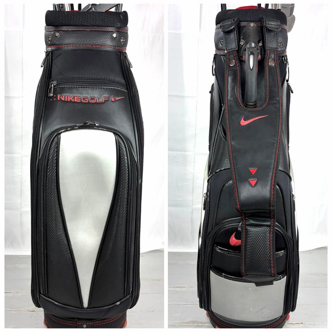 本格派 メンズゴルフクラブ 13本 フルセット ゴルフセット NIKEキャディバ