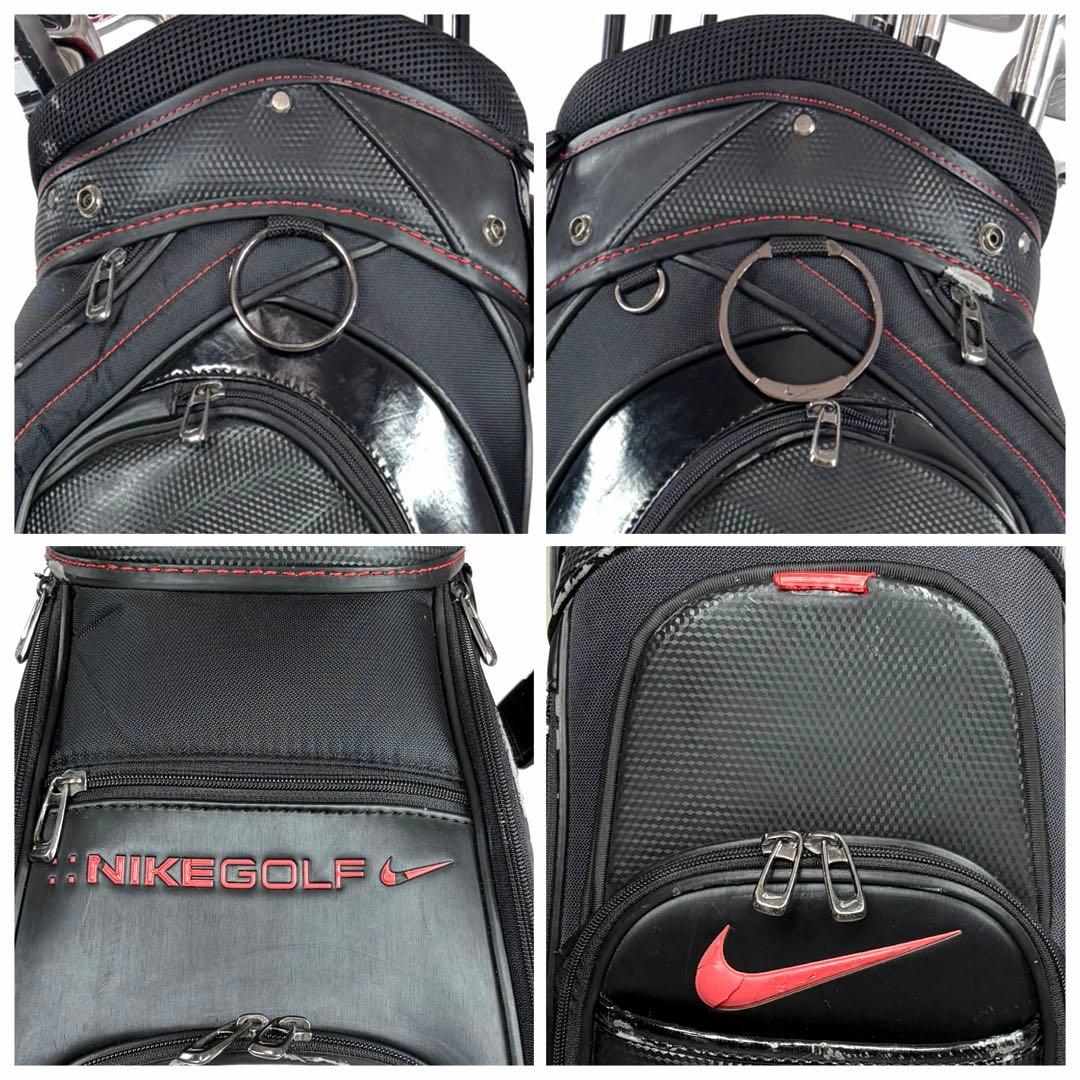 本格派 メンズゴルフクラブ 13本 フルセット ゴルフセット NIKEキャディバ