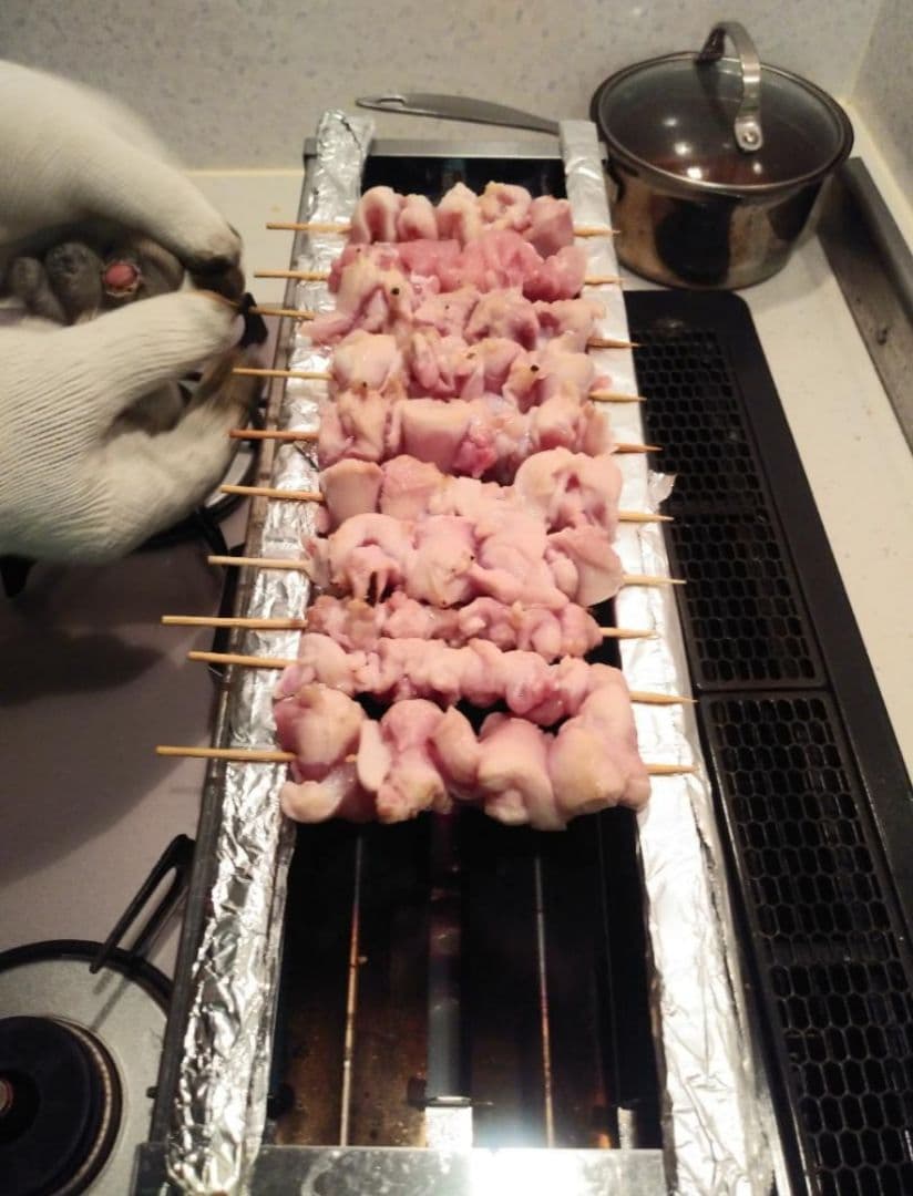 都市ガス用 やきとり 串焼き鳥鶏丼 キャンピングカー フェス 下火式 道の駅Y7
