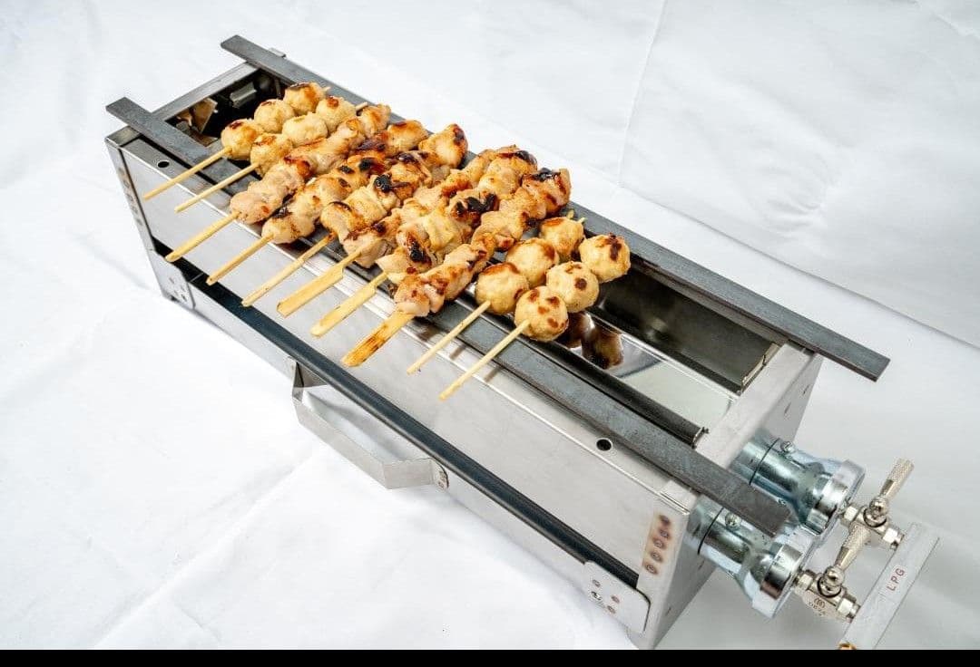 都市ガス用 やきとり 串焼き鳥鶏丼 キャンピングカー フェス 下火式 道の駅Y7