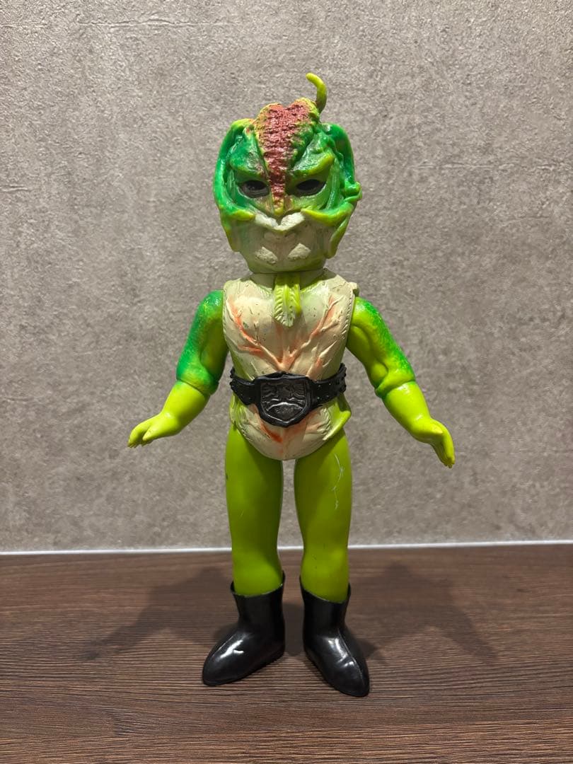 旧バンダイ　サラセニアン　スタンダードサイズ　ソフビ　ライダー怪人