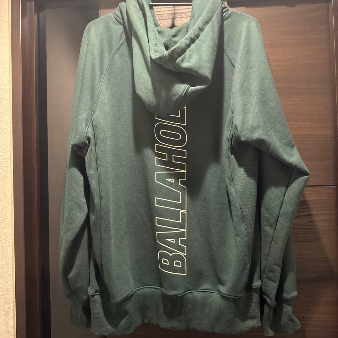早い者勝ち ballaholic ボーラホリック フルジップパーカーグリーン L