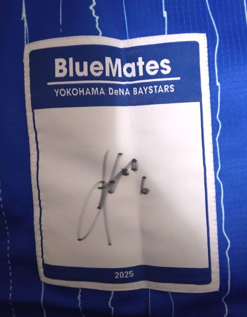 BlueMates 森敬斗選手　直筆サイン入りユニフォームLサイズ