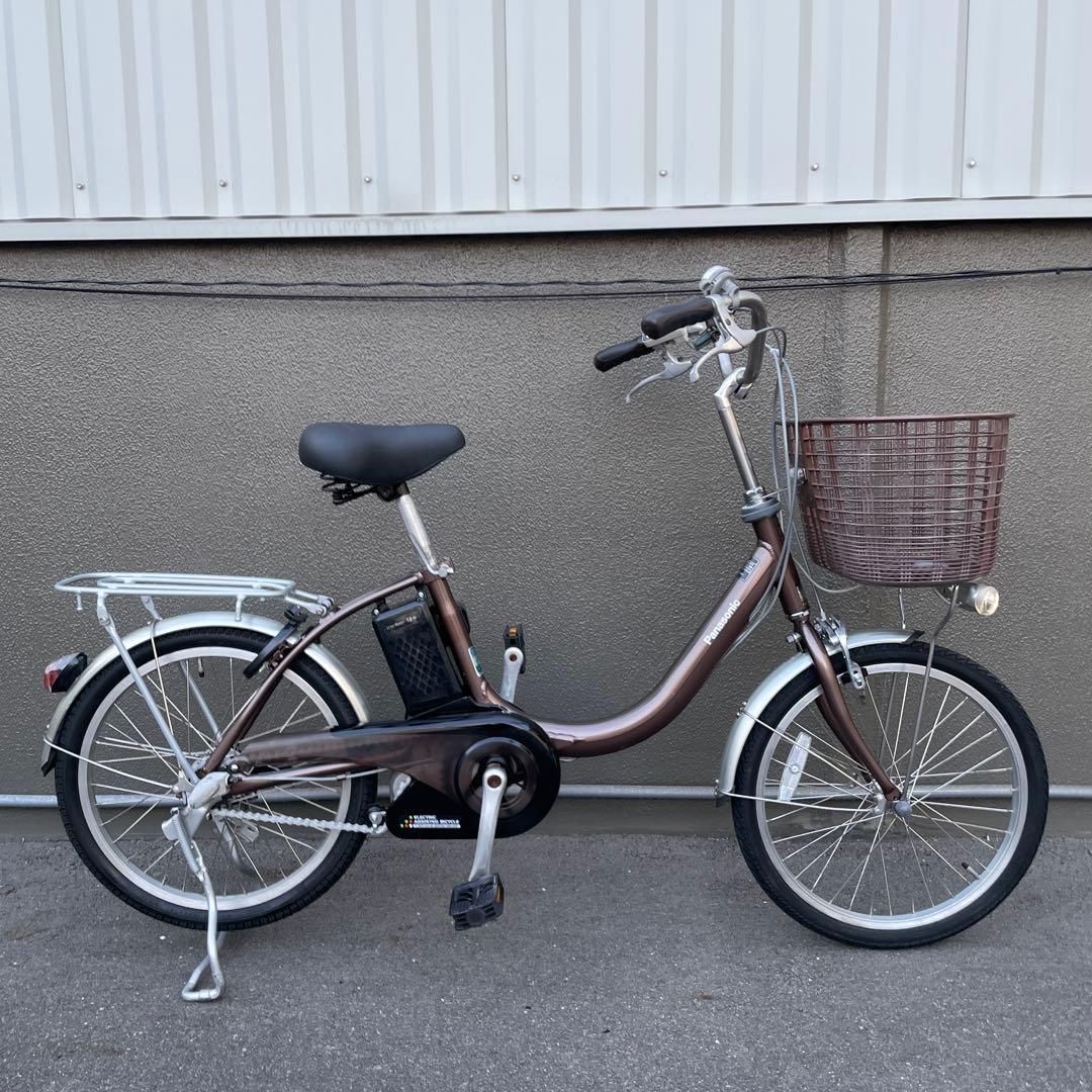 パナソニック電動アシスト自転車20インチ ブラウン