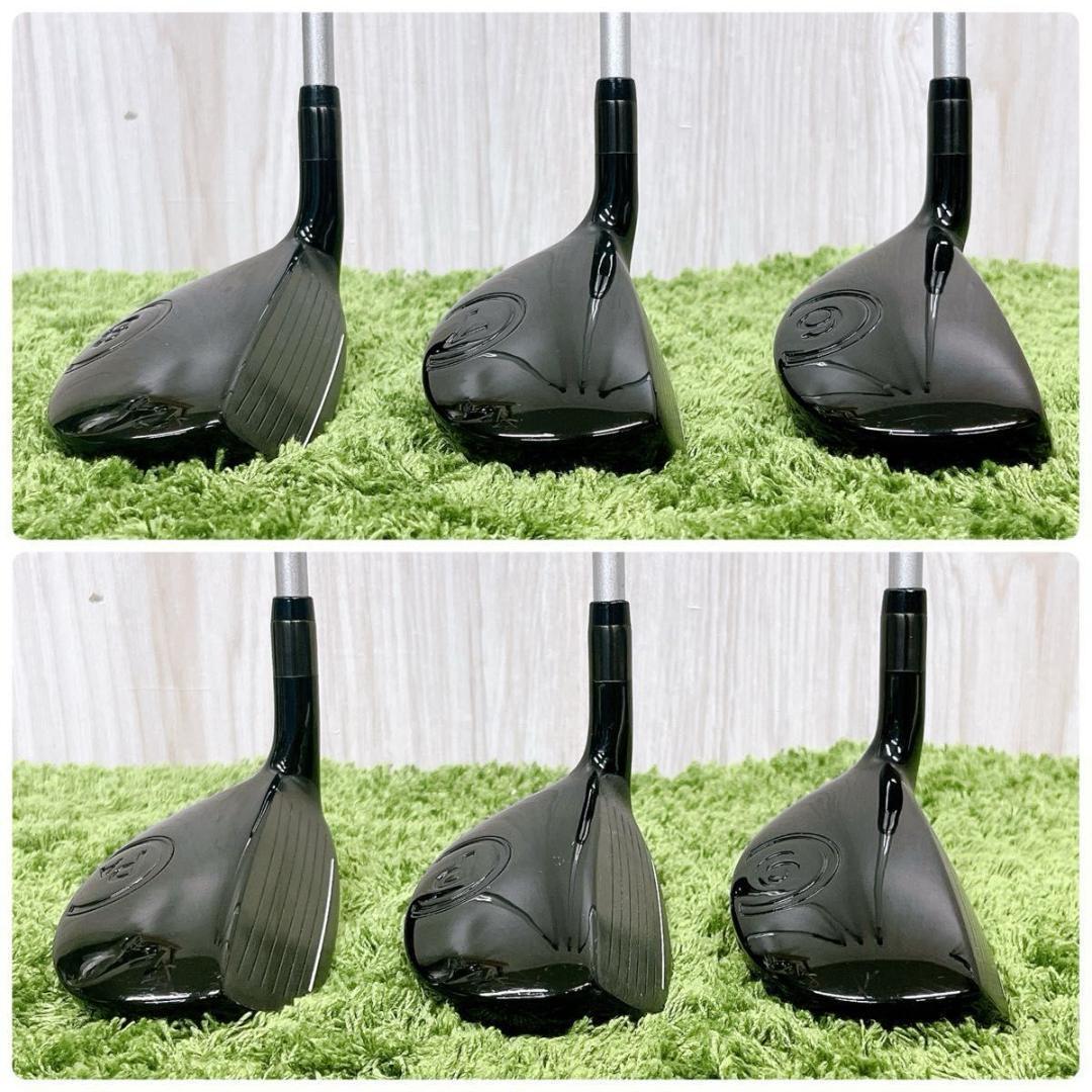 シニアゴルフ研究所 EZY POWER ユーティリティ アイアン 6本セット