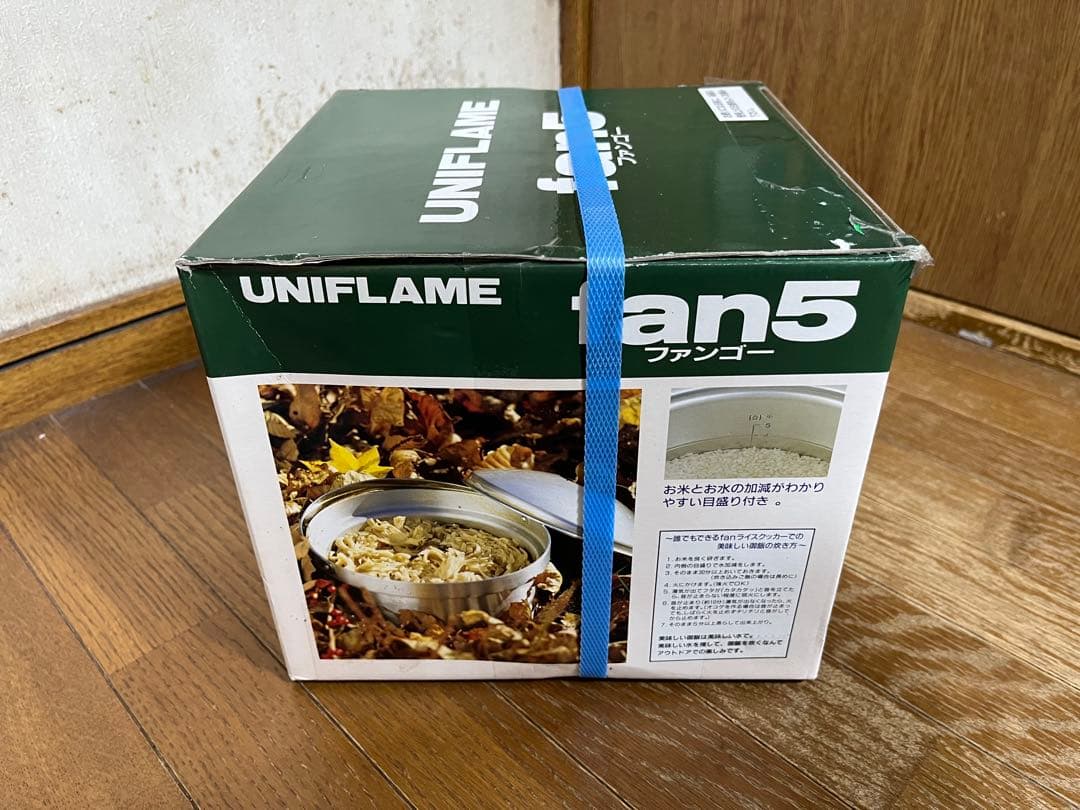 【未使用品】 UNIFLAME fan5 5点調理器具セット