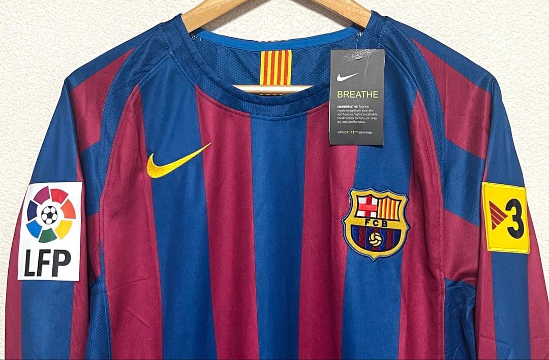 NIKE FCバルセロナ 2005-2006 ロナウジーニョ 10番 ホーム