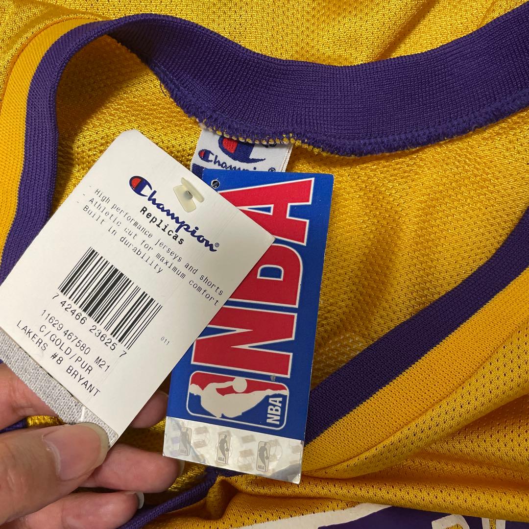 90s Champion レイカーズ　レプリカユニフォーム
