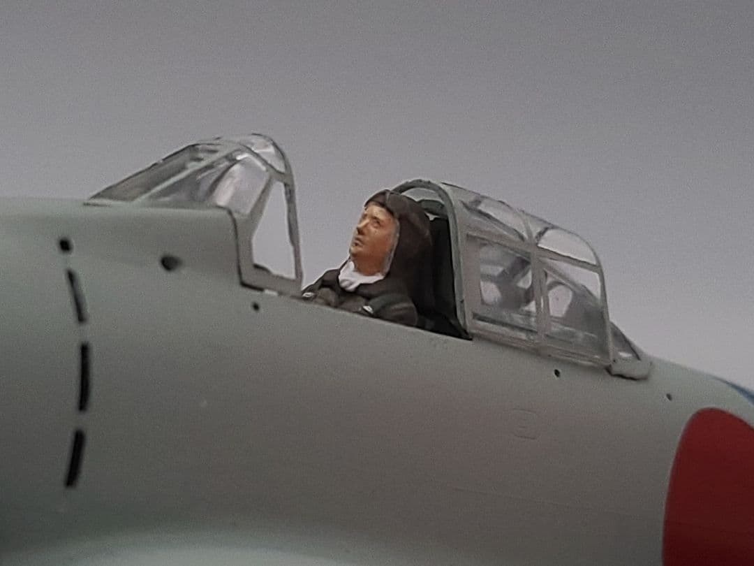 零式艦上戦闘機21型 坂井三郎搭乗機リアルモーターライズ完成品 タミヤ1/48