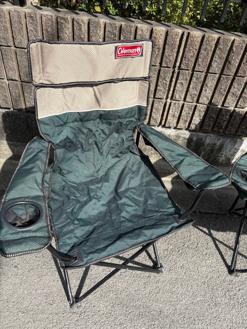 【直接受渡し限定取引】Coleman（コールマン）の「ハイバッククアッドチェア」