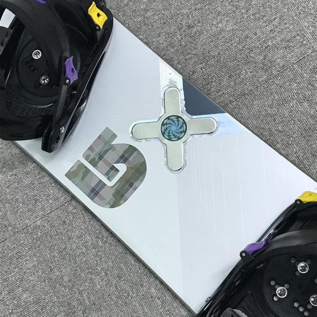 12万超セット■WAX済■BURTON FLOW ボード ビンディング メンズ