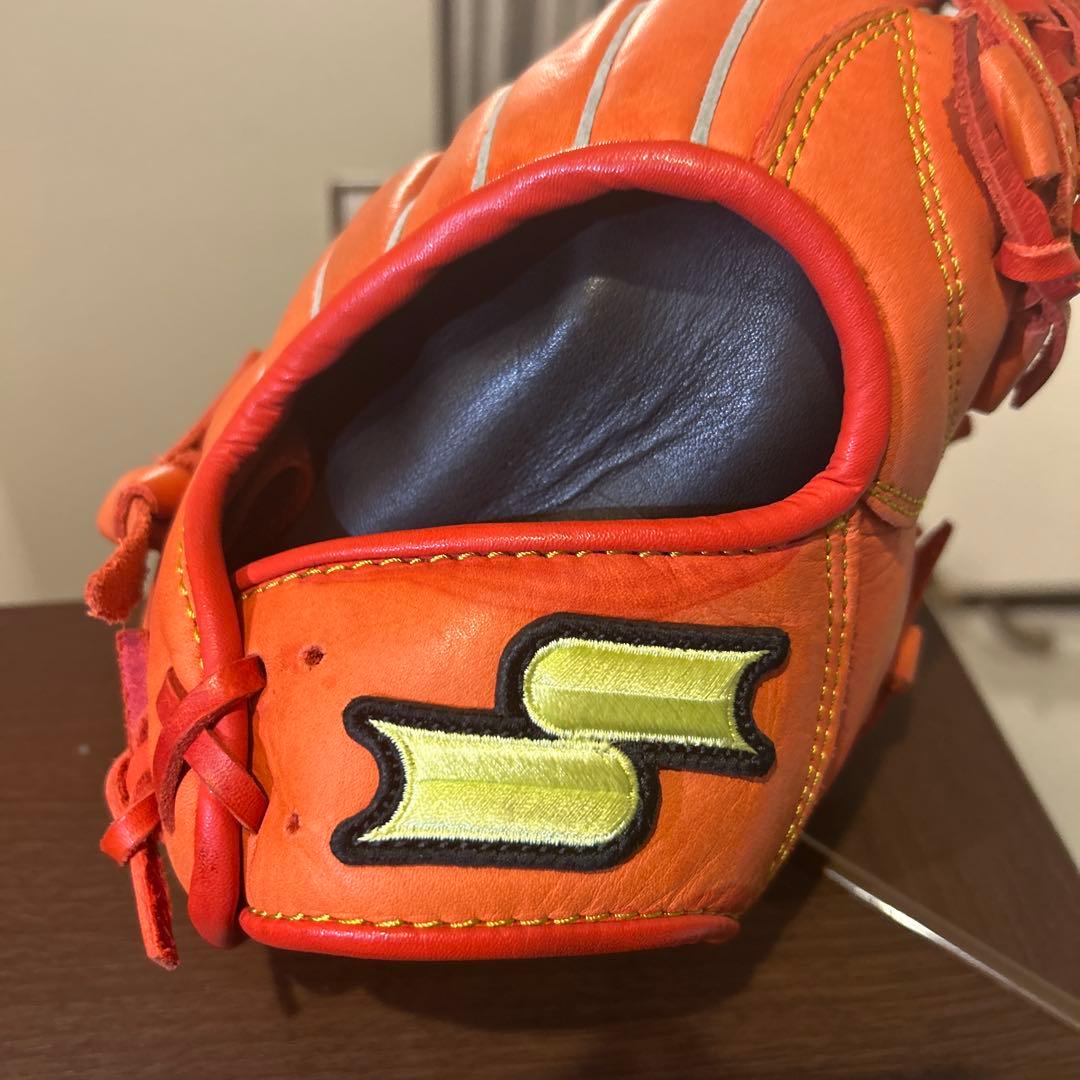 SSk Super Founder 軟式グローブ オレンジ　POG-820