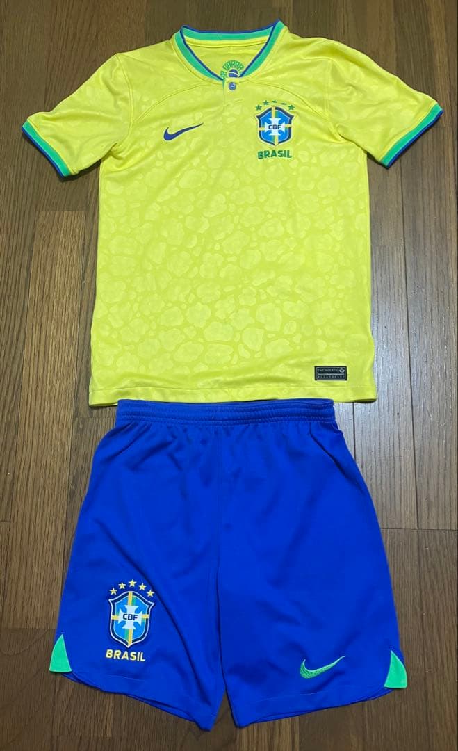 ブラジル代表 ユニフォー2022 / ジュニアM 上下セット