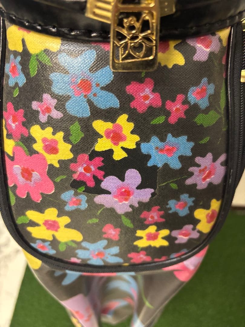 Think Bee! シンクビー キャディバッグ 花柄