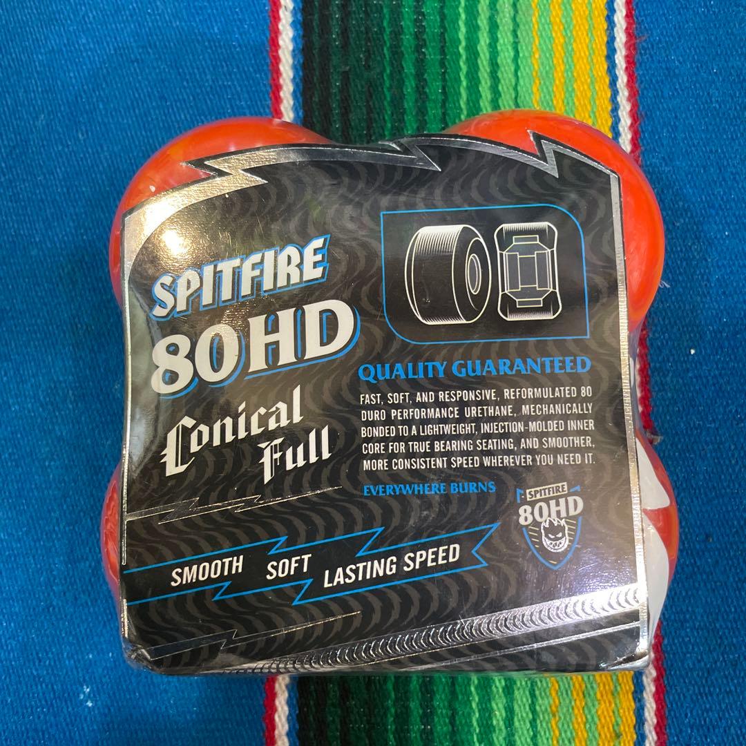 SPITFIRE 80HD Conical Full オレンジウィール55mm