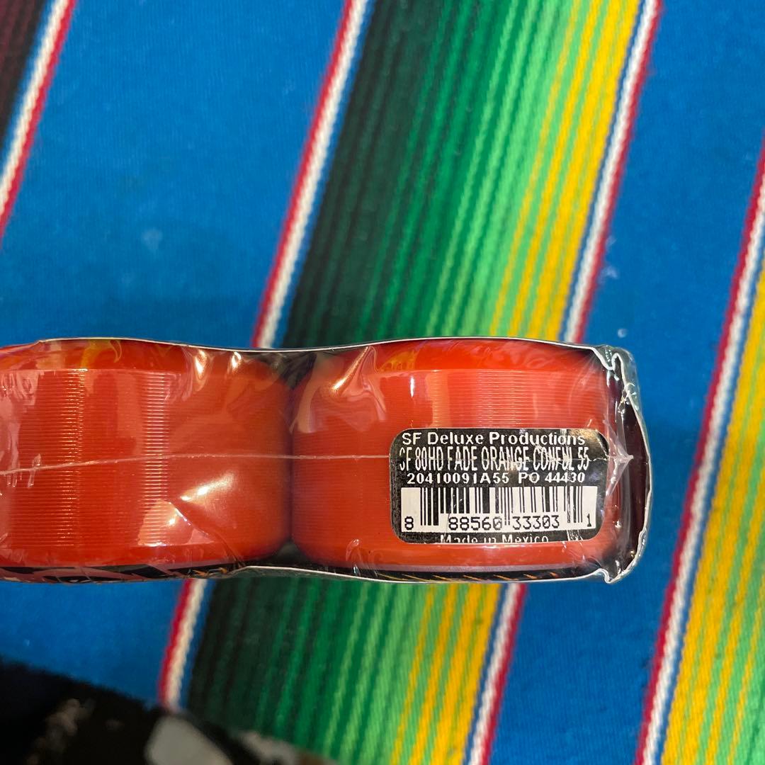 SPITFIRE 80HD Conical Full オレンジウィール55mm