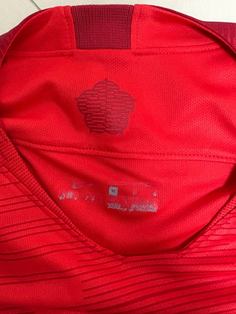 Nike イングランド代表 2018年モデル 赤シャツ