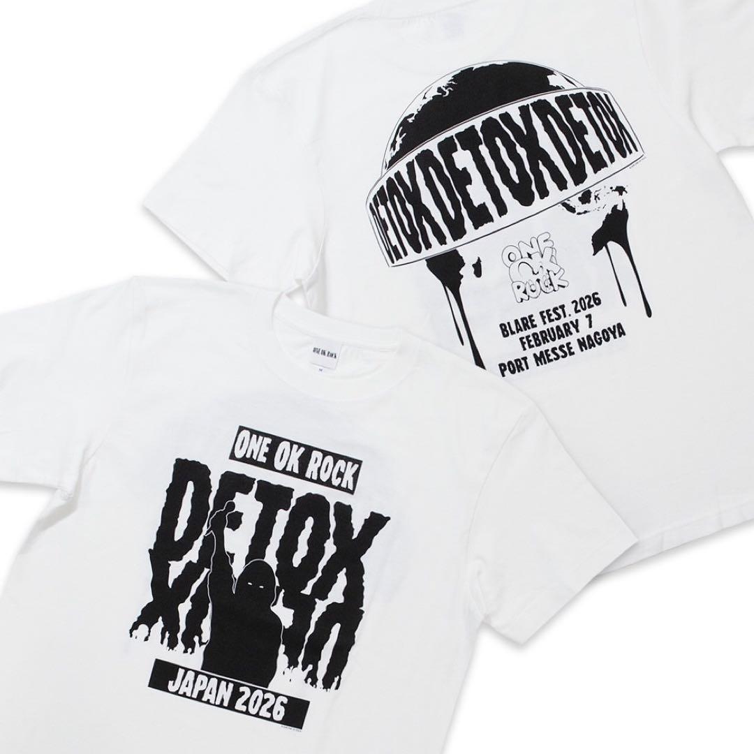 【新品未使用】ONE OK ROCK 2026 BLARE Tシャツ 白