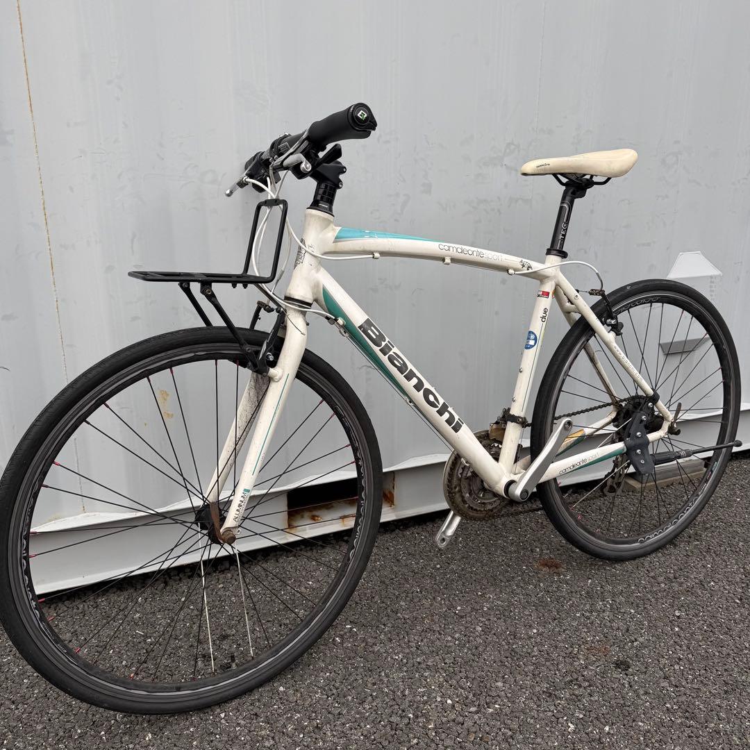 クロスバイク Bianchi カメレオンテ2 身長170-180cm 定価7万円