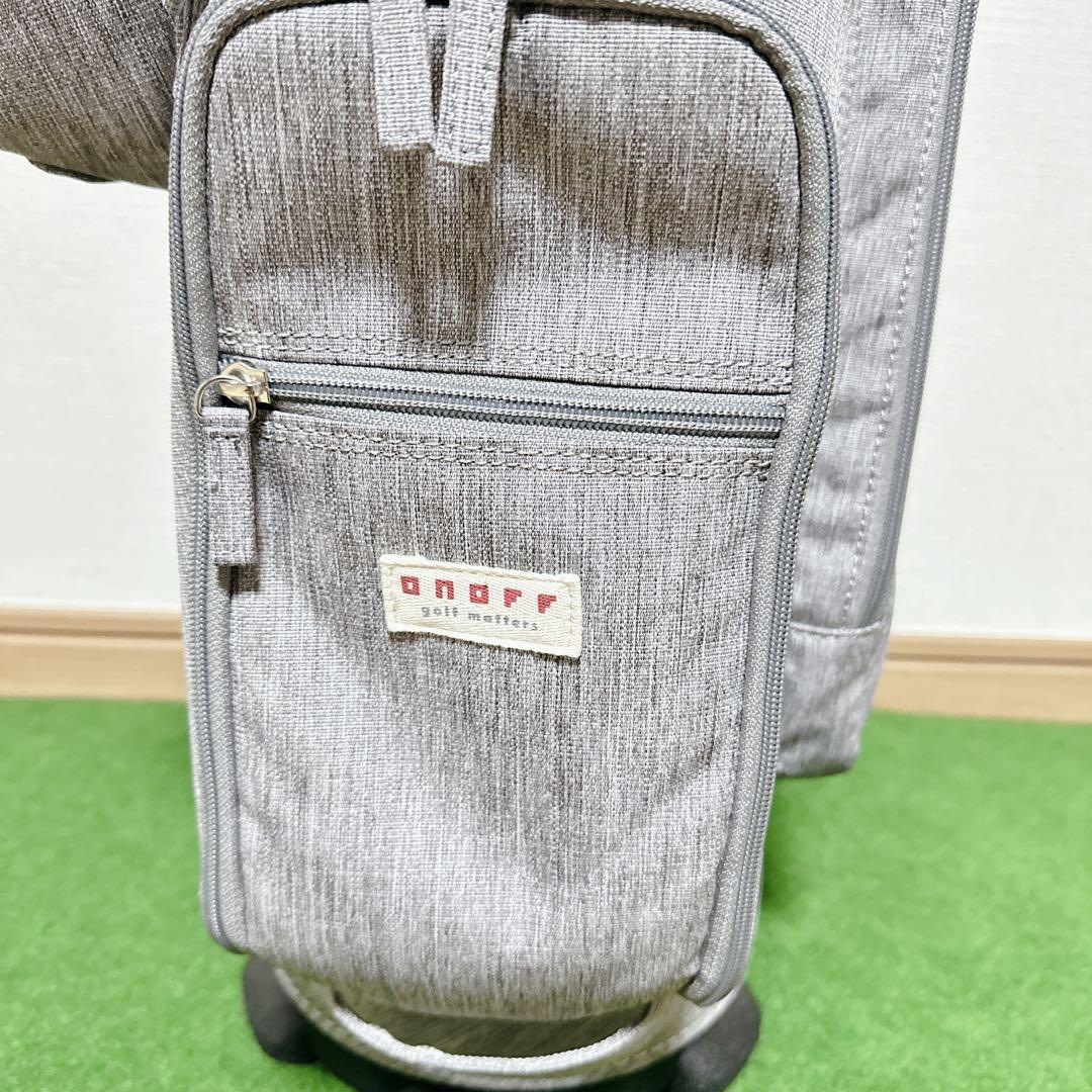 未使用級 2024年モデル ONOFF オノフ キャディバッグ 7型 軽量