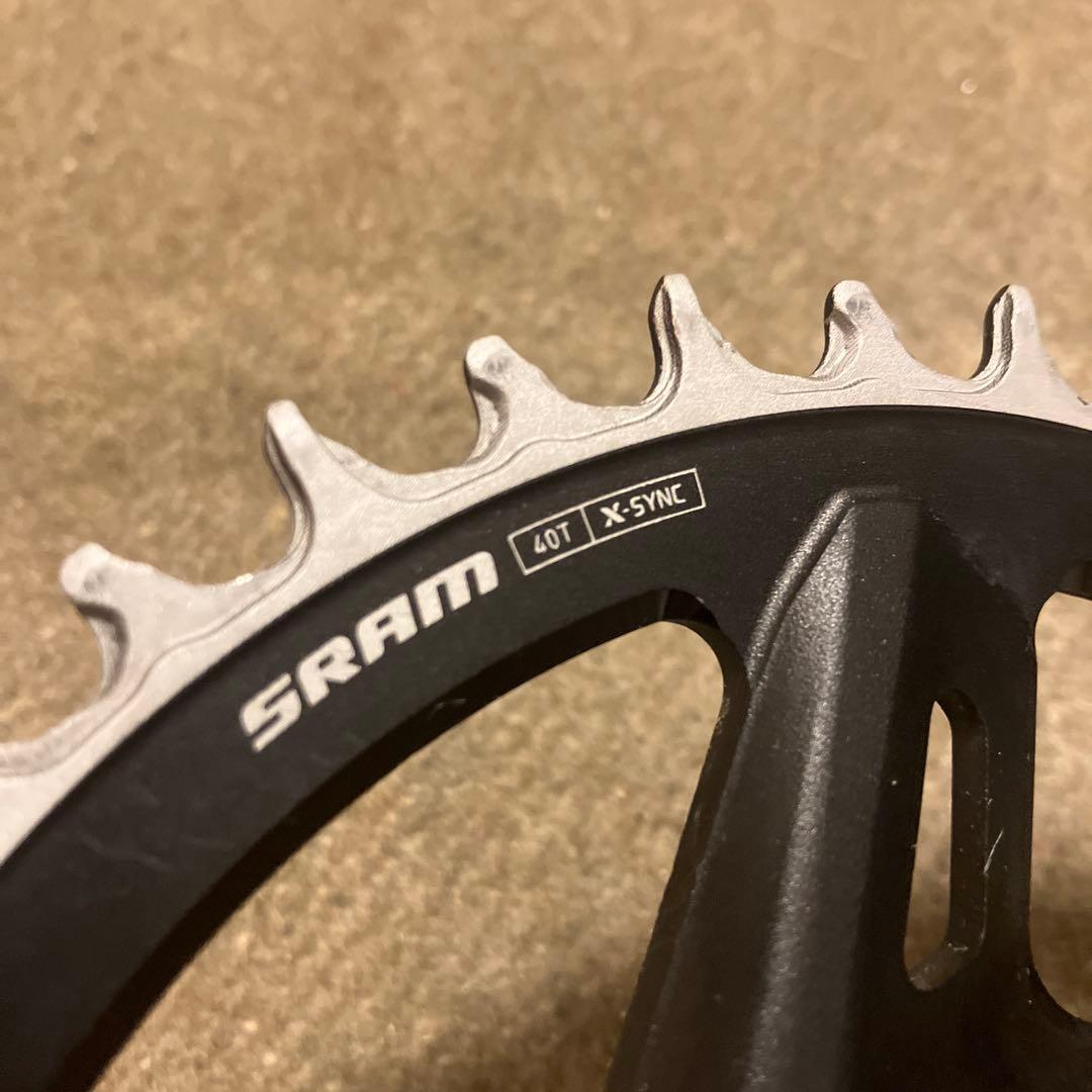 SRAM RED E1 ダイレクトマウントチェーンリング　40T