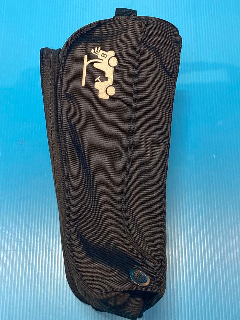 【超美品≒新品】BEAMS GOLF／ビームスゴルフ　シューズケース 色：黒×緑