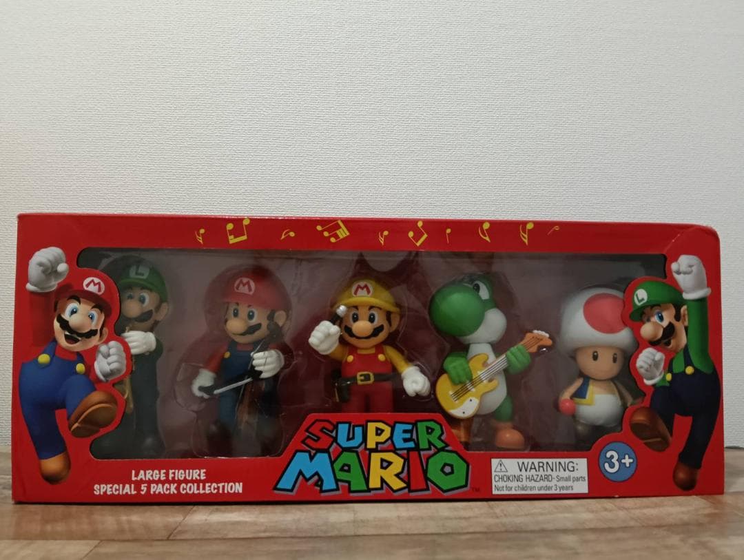 【新品未開封品】スーパーマリオ 大型フィギュア 5パックコレクション ヨッシー