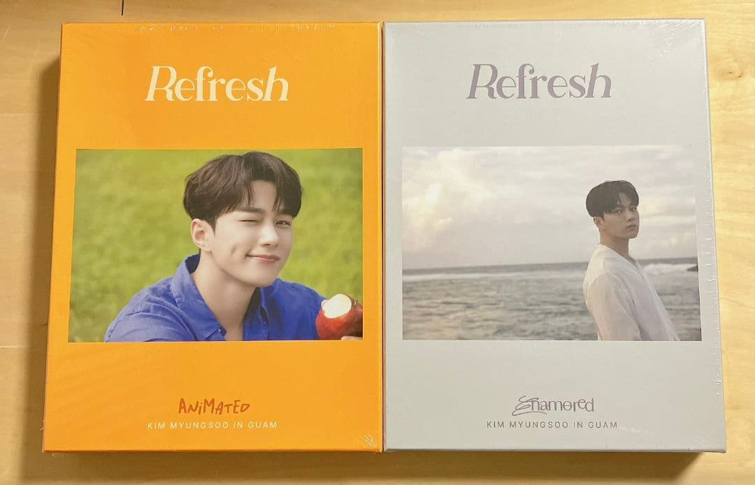新品 未開封◎INFINITE ミョンス フォトブック 写真集 Refresh