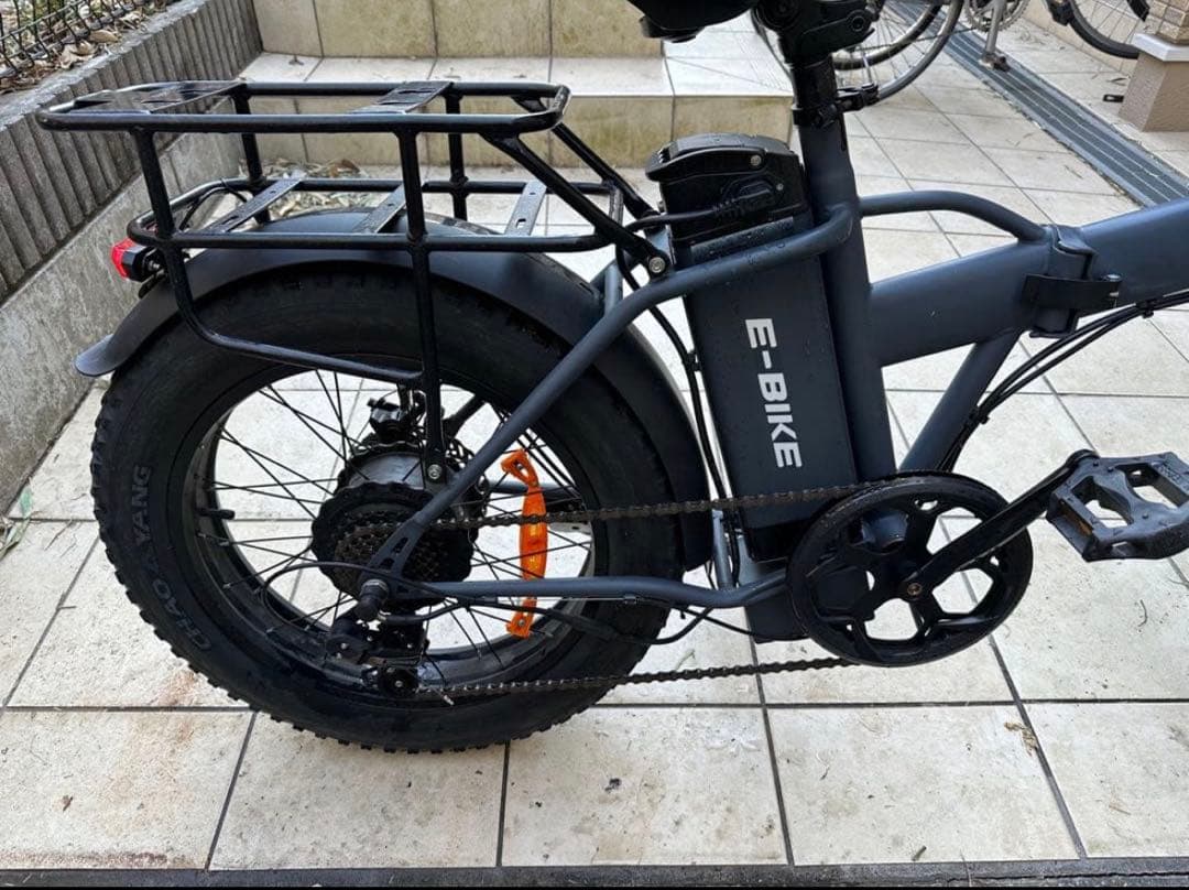 ファットバイク　20インチ　折り畳み電動自転車 FATBIKE 7段変速