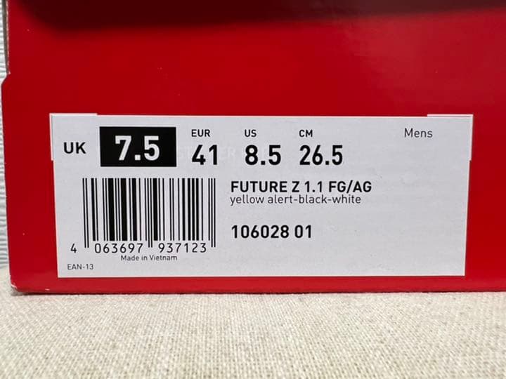 プーマ  フューチャー Z 1.1 FG/AG 26.5cm 新品未使用