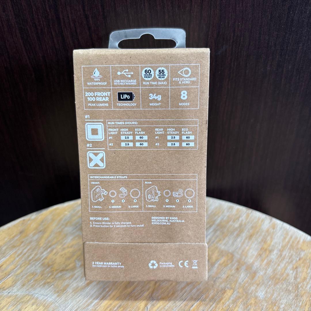 アクセサリー KNOG BLINDER SQUARE TWINPACK