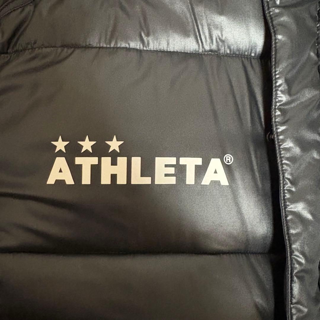 ATHLETA ブラック ベンチコート　M