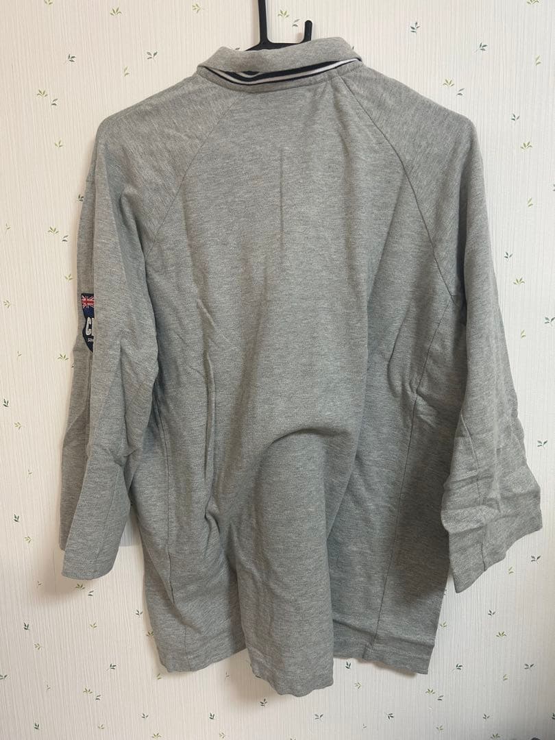 canterbury ラガーシャツ XL グレー