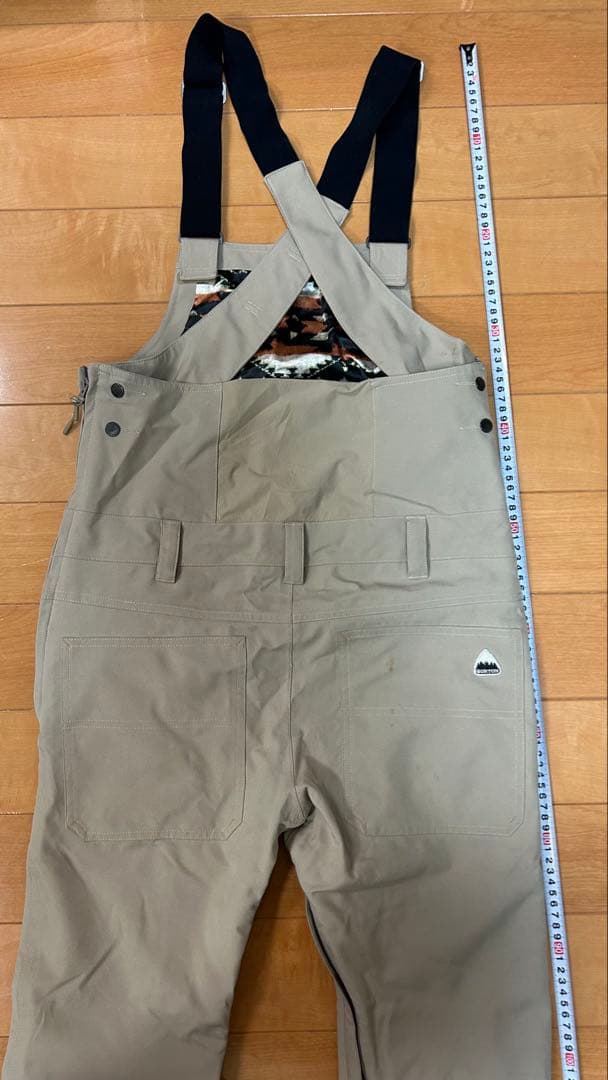 BURTON ビブパンツ Sサイズ　レディース　バートン　ベージュ
