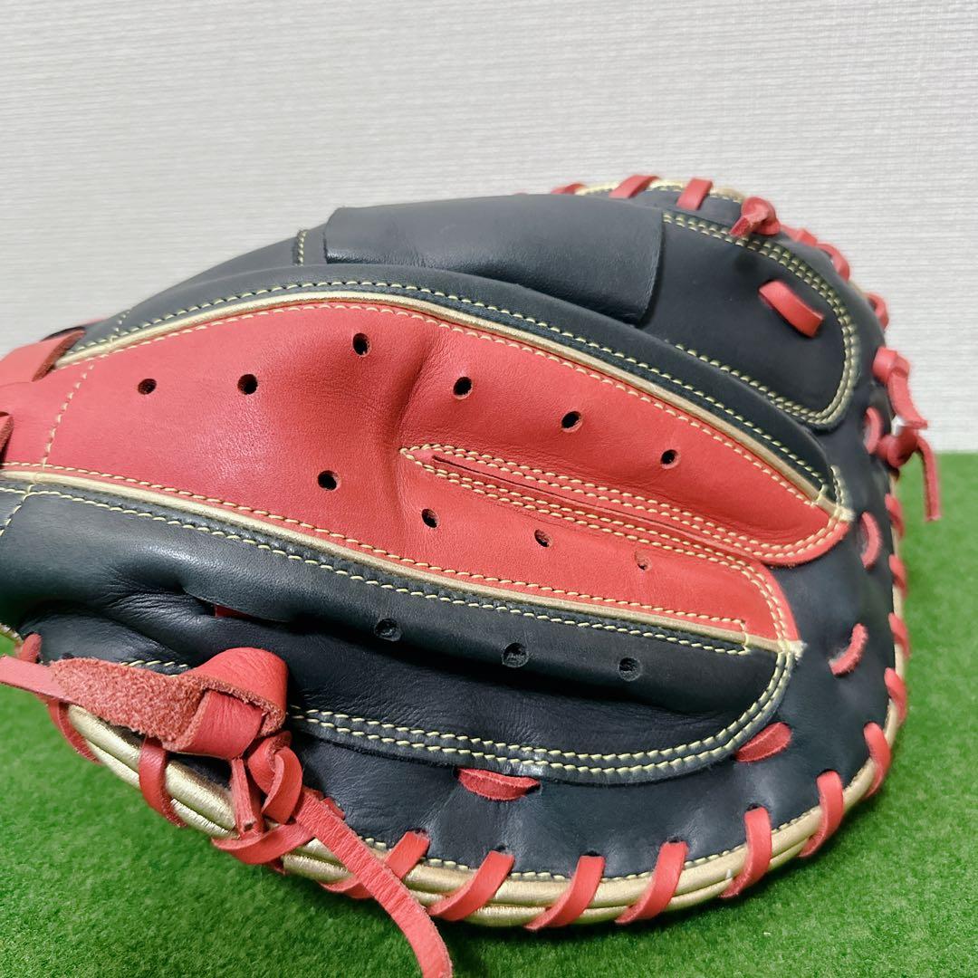 未使用級 ワールドペガサス 軟式用 キャッチャーミット 左投げ グランドデビル