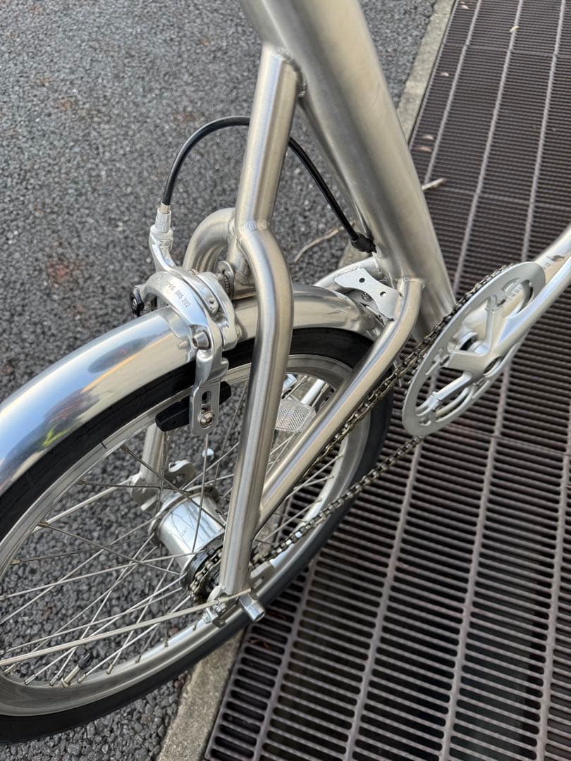 【希少】自転車ミニベロ（ポプロモビル）
