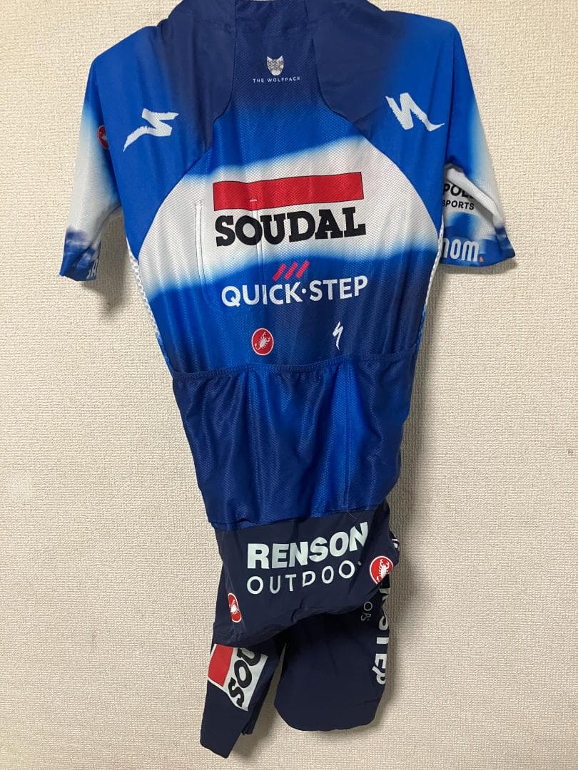 【選手支給品】Soudal Quick-Step サイクルジャージ ワンピース