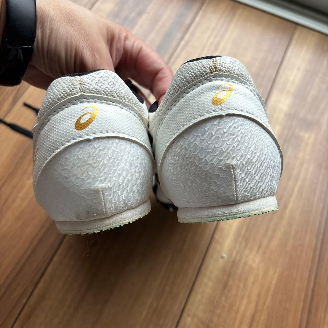 ASICS EFFORT 13 ホワイト/ブラック　26.0 陸上スパイク