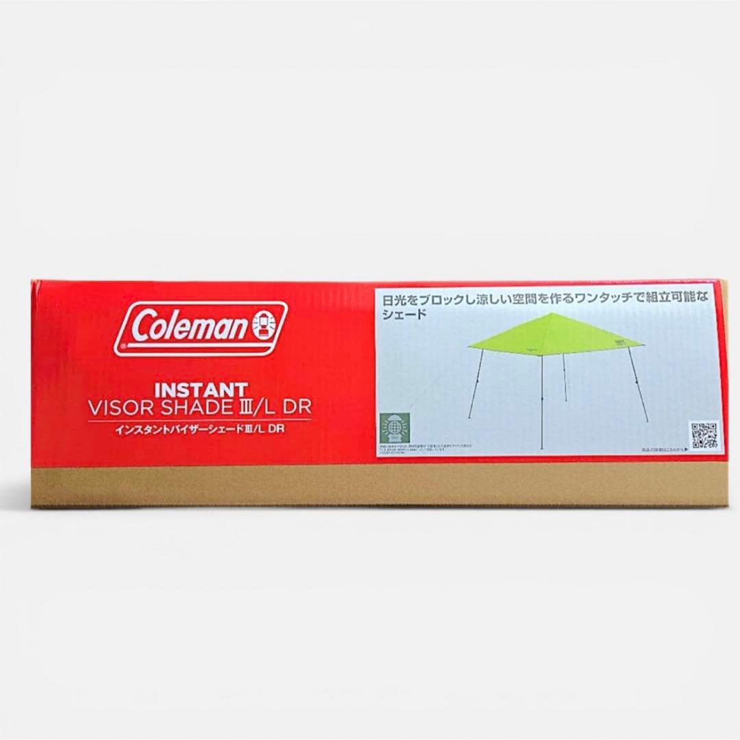 Coleman インスタントバイザーシェードIII /L DR（ライムイエロー）