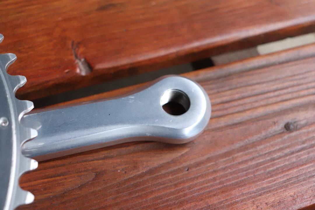 【希少!!】DE ROSA刻印 肉抜きクランク Campagnolo　カンパ