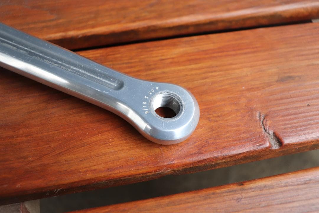 【希少!!】DE ROSA刻印 肉抜きクランク Campagnolo　カンパ